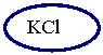 Oval: KCl